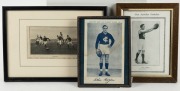 CARLTON: A range of framed, laminated and mounted items including photographs, prints, posters, shields, cuttings and cards; various sizes. (29 items). - 7