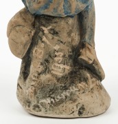 MERRIC BOYD pottery statue of a seated woman, incised "Merric Boyd, 1935, Murrumbeena", ​​​​​​​20cm high - 6