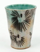 JOHN PERCEVAL and ARTHUR MERRIC BOYD pottery beaker with hand-painted decoration, signed "A.M.B.", ​​​​​​​7.5cm high - 2