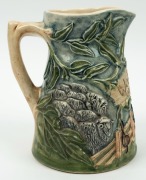 WALTZING MATILDA pottery jug with musical movement, 19.5cm high - 4