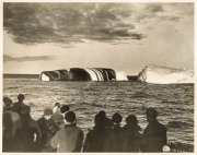 THE B.A.N.Z. ANTARCTIC EXPEDITION:Official original photograph by Captain Frank Hurley:Image B11 - Title: An Antarctic Chameleon,with official "MAWSON ANTARCTIC EXPEDITION" handstamp and release date "TUESDAY APR. 21, 1931" verso, together with the offici