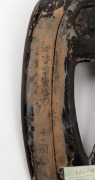 Four antique Japanese Seiko (shrine halos), Meiji period and earlier, one with Kanpyo inscription (Emperor Daigo), the largest 74cm high - 3