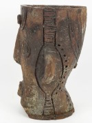 GUS McLAREN&nbsp;pottery garden planter, incised "Gus McLaren" 29cm high. PROVENANCE: Purchased from Betty McLaren sale at Merimbula N.S.W. - 4
