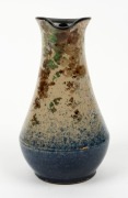 P.P.P. (PREMIER POTTER PRESTON) jug with speckled and sponge work glaze, circular black factory mark to base "P.P.P.", further incised "13", 12cm high  - 4