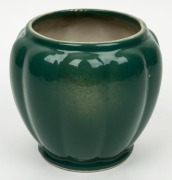 SUNSHINE ELECTRIC green glazed ceramic vase, 15cm high&nbsp; - 2