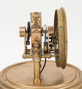 EUREKA CLOCK Co. Ltd of London (Pat. No.141614-1906) electric balance wheel clock in glass dome, early 20th century, ​​​​​​​32cm high - 2