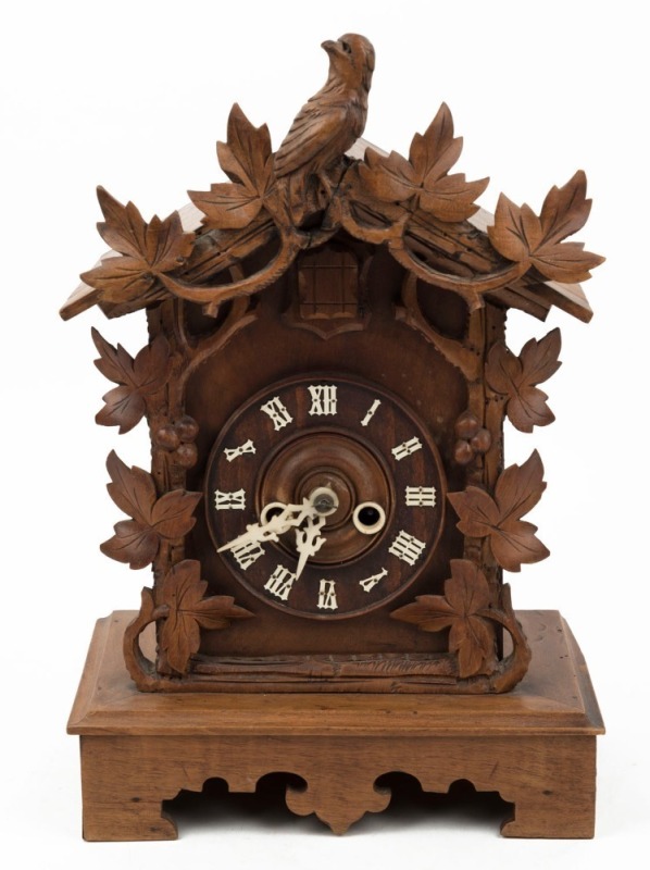 Black Forest table Cuckoo clock, 19th/20th century, 40cm high