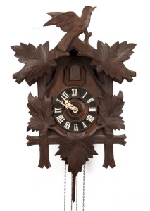 Black Forest vintage wall cuckoo clock, 20th century, 45cm high