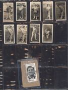 A 1900s-1950s duplicated range in an album; mixed condition. Noted 1957 Benaud signed Barratt's card. (60+). - 3