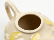 PIGTALE "Cockatoo" studio pottery teapot, signed "Pigtale '87", ​​​​​​​15cm high, 24cm wide - 4