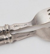 Assorted antique silver plated fish cutlery, 19th/20th century, (22 pieces) - 3