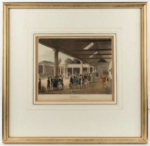 EQUINE THEMES. Group of four framed lithographs and aquatints, 19th and 20th century, the largest 49 x 51cm overall