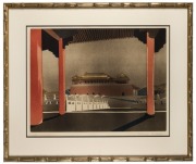 PATRICK PROCTOR (1936-2003), The Forbidden City, colour lithograph, 2/75, signed lower right "Patrick Proctor", 46 x 62cm, 70 x 82cm overall - 2