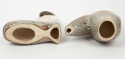 ELLIS pair of figural pottery bookends, ​​​​​​​24cm high.&nbsp; - 3