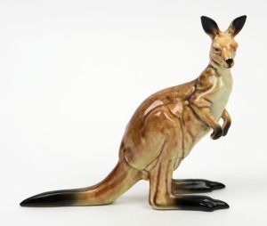 DERBYSHIRE red kangaroo statue, 14cm high