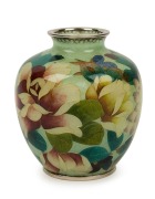 PLIQUE-&Agrave;-JOUR&nbsp;Japanese vase, Meiji period, 20th century, 9cm high
