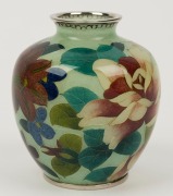 PLIQUE-&Agrave;-JOUR&nbsp;Japanese vase, Meiji period, 20th century, 9cm high - 2