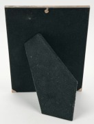 Italian sterling silver and green enamel picture frame, 20th century, ​​​​​​​stamped "925, Italy", 21 x 16cm overall - 3