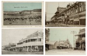 Postcards: WESTERN AUSTRALIA: A collection of photographic postcards featuring street scenes and bird's-eye views of towns and cities, social events&nbsp;such as Empire Day celebrations, Indigenous Australians in&nbsp;the Pilbara&nbsp;region, landscapes and rock formati