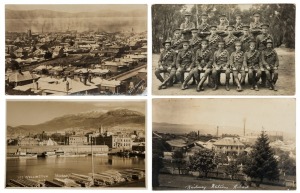 Postcards: TASMANIA - HOBART & SURROUNDS: A collection of photographic postcards featuring street and bird's-eye views, wharves, signal stations and lighthouses, the no-longer extant Rocking Stone on Mt Wellington, coastal geological formations, trams and transportation infrastructure, etc. Publishers/photographers include Walch & Sons, W. Fellowes, D.I.C., W.J. Little, M. & L., Ash Bester, R. Osborne, McVilly & Little, Spurling, Tasmanian Government Tourist Bureau, Beattie, C. Standaloft, A. Ma