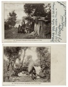 Postcards: AUSTRALIA - INDIGENOUS AUSTRALIANS: A collection of mainly photographic postcards featuring individuals and groups, affording insight into the hunting, dietary, and religious practices of various groups in the early 20th century. Publishers/pho - 2