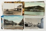 Postcards: QUEENSLAND - CENTRAL & NORTH: A collection of photographic postcards featuring street and bird's-eye views of such cities as Bundaberg, Yeppoon, Townsville and Rockhampton, Indigenous Australians living on Palm Island, palm-strewn roadsides, go - 2