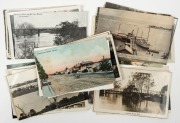Postcards: VICTORIA - EASTERN COAST: A collection of photographic postcards featuring street and bird's-eye views of such cities as Sale and Bairnsdale, Lakes Entrance, Yarram, stately homes, lawn parties, Bairnsdale Rowing Club, Indigenous Australians, b - 2