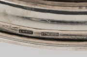 EARLY BHP INTEREST: HENRY YOUNG (of Collingwood in Melbourne)&nbsp;antique Australian silver serving tray with inscription "MANUFACTURED FROM THE FIRST SILVER FROM THE BARRIER RANGES" with central monogram - 4