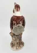 STUDIO AUSTRALIA ceramic laughing kookaburra statue, ​​​​​​​37cm high - 3