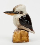 GRACE SECCOMBE&nbsp;pottery kookaburra statue, incised "G.S. AUS.", ​​​​​​​9cm high - 3