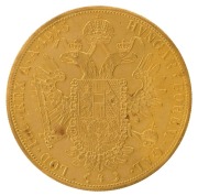 Austria - Coins: 1915 Franz Josef 4 ducats (restrike); also a 1 ducat (restrike), the smaller coin with mounting faults. Total weight: 17.4gms. - 2