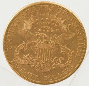 United States of America - CoinsTWENTY DOLLARS 1904, Liberty head, Double Eagle, with San Francisco Mint mark;&nbsp;nearly uncirculated. - 2