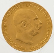 Austria - Coins: 100 Corona Franz Josef, 1915 Gold restrike, aUnc. - 2