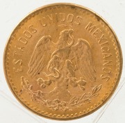 Mexico - Coins: Five Pesos, Miguel Hidalgo, gold, 1955 (4 examples). - 5