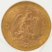 Mexico - Coins: Five Pesos, Miguel Hidalgo, gold, 1955 (4 examples). - 7