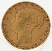 1871 and 1872 Sovereigns, Young head, St. George reverse, VF. (2). - 2