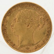 1883 & 1887 Sovereigns, Young head, St. George reverse, Melbourne, VF. (2). - 3