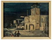 ARTIST UNKNOWN, (Western Victoria street scene), oil on canvas, signed lower right "G.D. 1962", 36 x 47cm, 40 x 51cm - 2