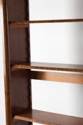 Australian Arts & Crafts blackwood bookshelves, early 20th century, ​​​​​​​183cm high, 122cm wide, 26cm deep - 5