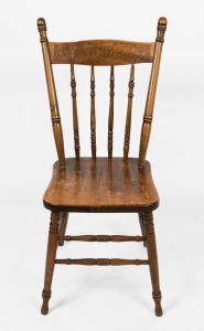 LYREBIRD antique Australian chair, 19th/20th century