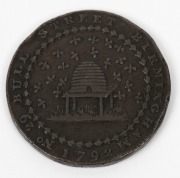 Convict love tokens, one engraved "S. T. 1799" and the other with monogram "E. B. L.", (2 items) - 5