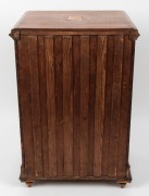 An antique Australian apprentice chest, cedar and honeysuckle with original glass knobs, South Australian origin, 19th century, ​​​​​​​59cm high, 38cm wide, 31cm deep - 4