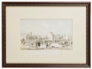 F. THOMAS, The Old Post - Office, Melbourne 1853, lithograph in colour, Lithographed from original drawing by F. Thomas and Published by F Varley inscribed with title and date in lower margin, 16 x 26cm, 34 x 45cm overall