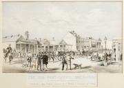 F. THOMAS, The Old Post - Office, Melbourne 1853, lithograph in colour, Lithographed from original drawing by F. Thomas and Published by F Varley inscribed with title and date in lower margin, 16 x 26cm, 34 x 45cm overall - 2