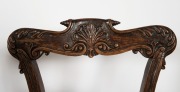 Anglo-Indian harlequin set of six&nbsp;rosewood dining chairs. 19th century. - 2