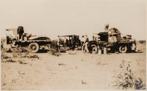 Leather-bound album with gold embossed title "D.S. Wylie Australian Photos No.4", 68 photographs, mainly 16.5 x 26 cm and all neatly titled in the margins below the images. Many from an Expedition to North-West Australia in 1926; includes images of Camper