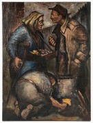 NOEL COUNIHAN&nbsp;(attributed, (1913-1986), untitled, oil on canvas, ​​​​​​​74 x 55cm