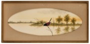 HERBERT HEPBURN CALVERT (1870-1923), (pair of bird studies), watercolour, signed lower right "H. H. Calvert, 1919", 23 x 58cm, 33 x 68cm overall each - 2