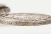 INDIA GENERAL SERVICE MEDAL with BURMA 1887-89 clasp, engraved to 1735 PTE. T. CRONIN 2nd Bn. R. Muns. Fus. - 3
