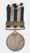 The EGYPT MEDAL&nbsp;with 1882 dated reverse; TEL - EL - KEBIR clasp, engraved to 2274 . PTE. P. ALEXANDER. 2/HIGH: L.I. - 2